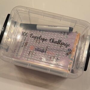 The Budget Mom 100 Envelope Savings Challenge Kit